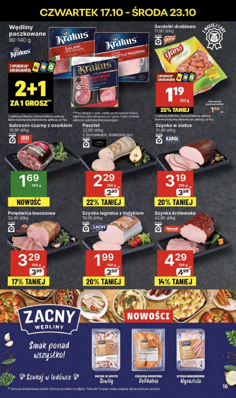 Gazetka: Super cena w Delikatesach Centrum  - strona 16