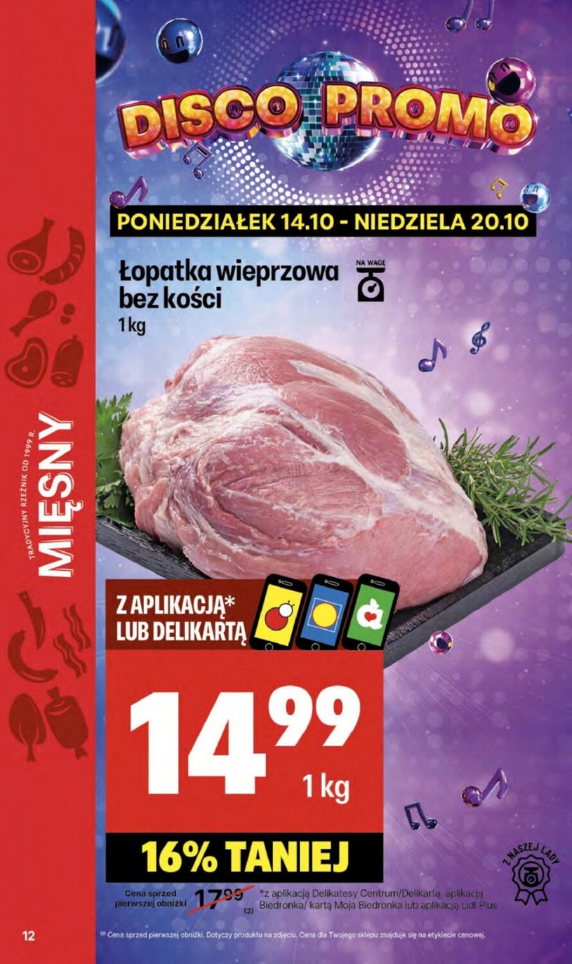 Gazetka: Super cena w Delikatesach Centrum  - strona 12