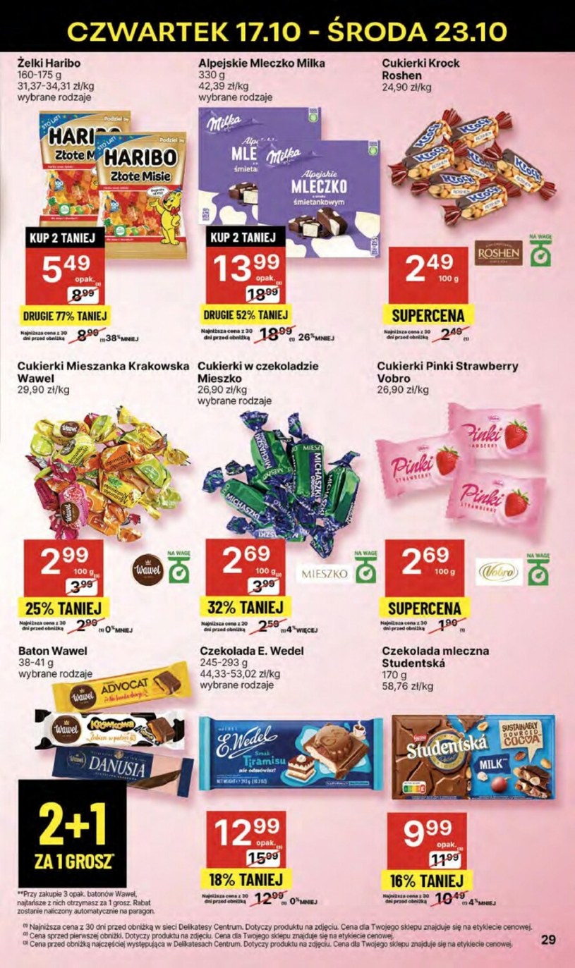 Gazetka: Super cena w Delikatesach Centrum  - strona 29