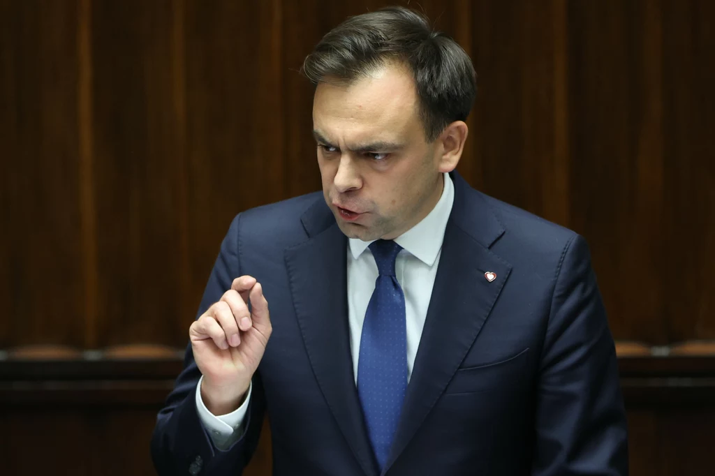 Minister finansów Andrzej Domański