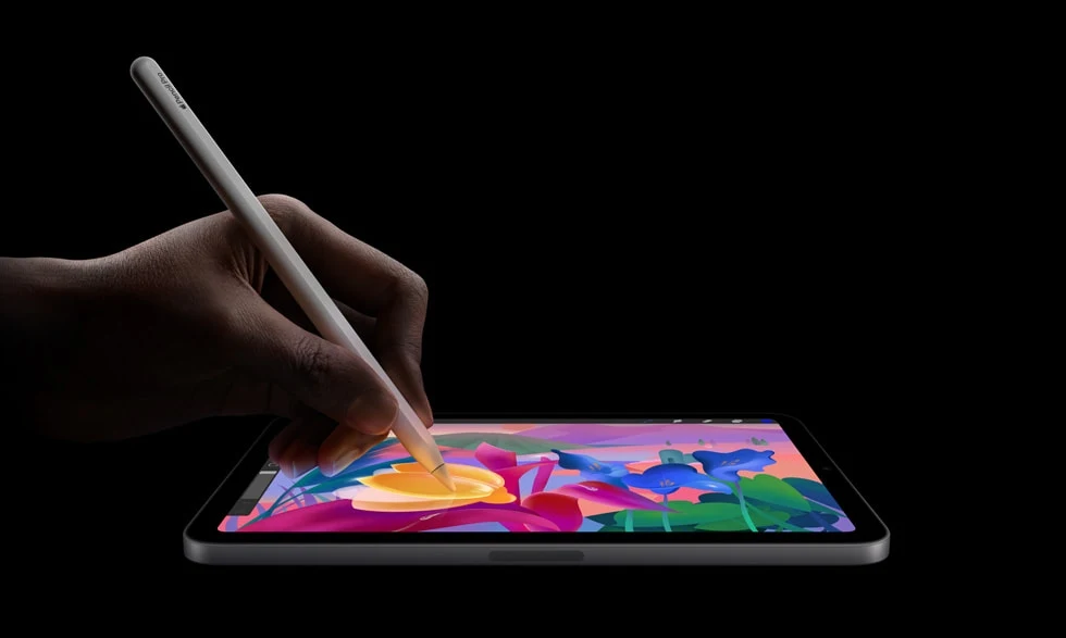 Nowy iPad Mini umożliwia pracę z użyciem Apple Pencil. Nowy iPad Mini umożliwia pracę z użyciem Apple Pencil.