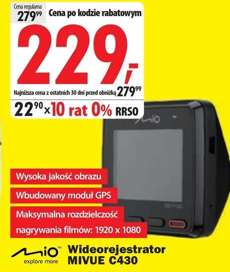 Wideorejestrator mio