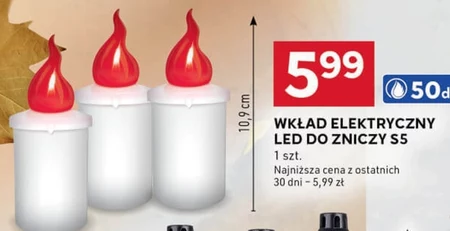 Wkład led do zniczy