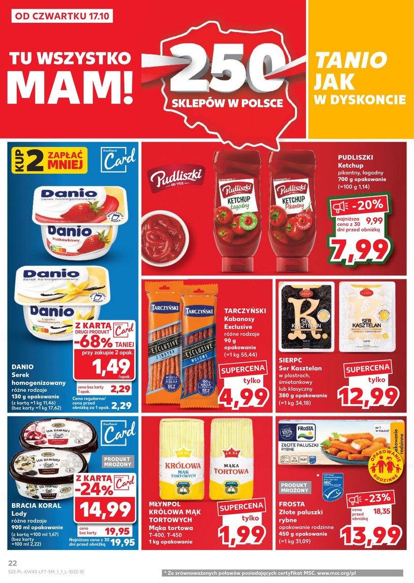 Gazetka: Tysiące produktów na wyciągnięcie ręki - Kaufland - strona 22