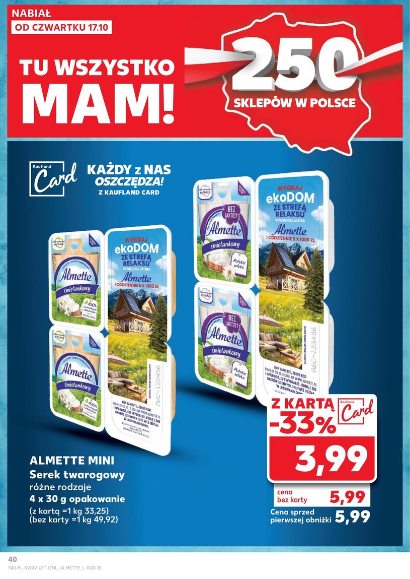 Gazetka: Tysiące produktów na wyciągnięcie ręki - Kaufland - strona 40