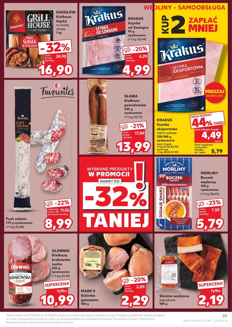 Gazetka: Tysiące produktów na wyciągnięcie ręki - Kaufland - strona 39