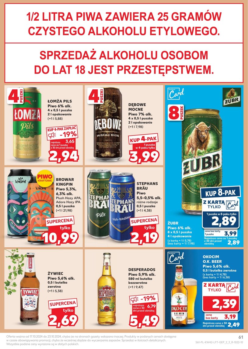 Gazetka: Tysiące produktów na wyciągnięcie ręki - Kaufland - strona 61