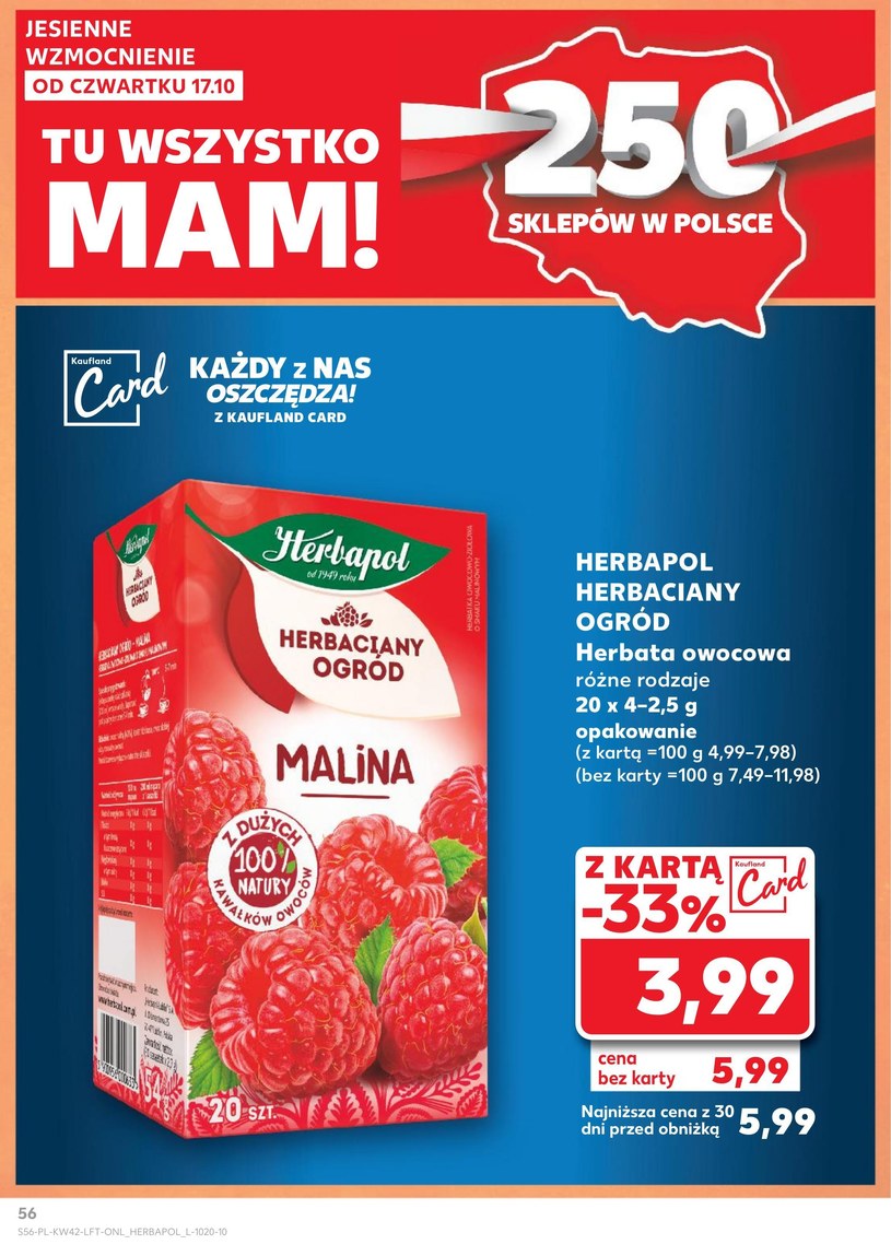 Gazetka: Tysiące produktów na wyciągnięcie ręki - Kaufland - strona 56