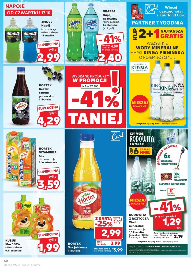 Gazetka: Tysiące produktów na wyciągnięcie ręki - Kaufland - strona 60