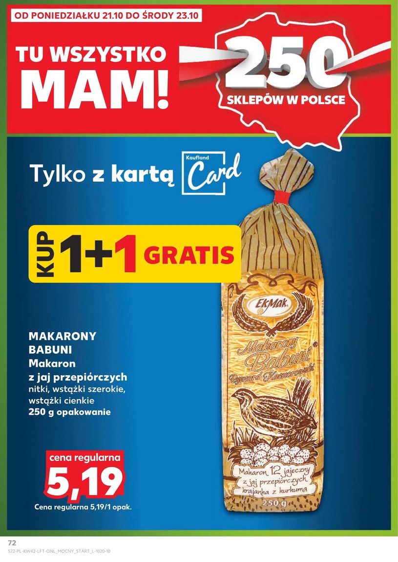 Gazetka: Tysiące produktów na wyciągnięcie ręki - Kaufland - strona 72