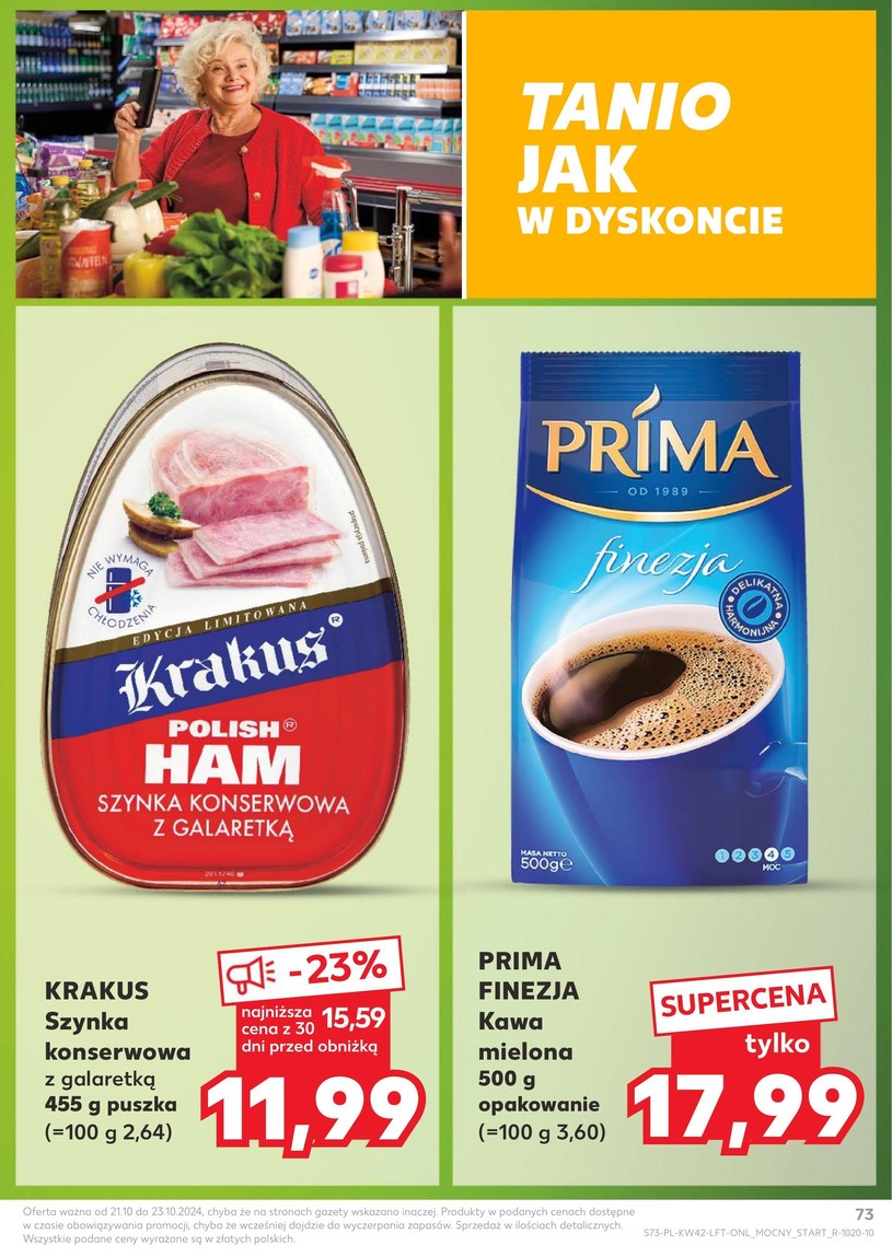 Gazetka: Tysiące produktów na wyciągnięcie ręki - Kaufland - strona 73