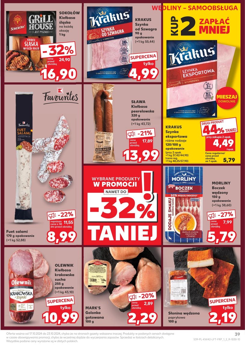 Gazetka: Sprawdź, co dla Ciebie mamy! - Kaufland - strona 39