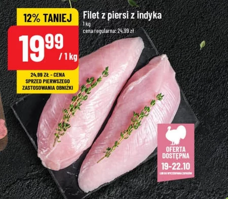 Filet z piersi indyka E