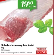 Schab bez kości Data