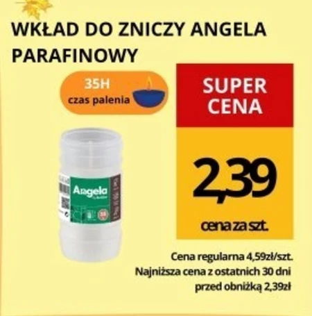 Wkład parafinowy Angela