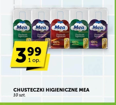 Chusteczki higieniczne Mea