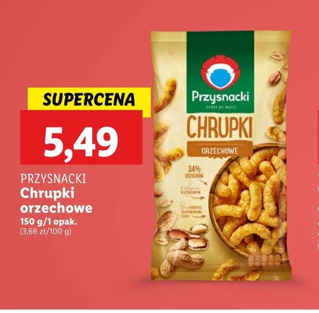 Przysnacki Chrupki orzechowe 150 g