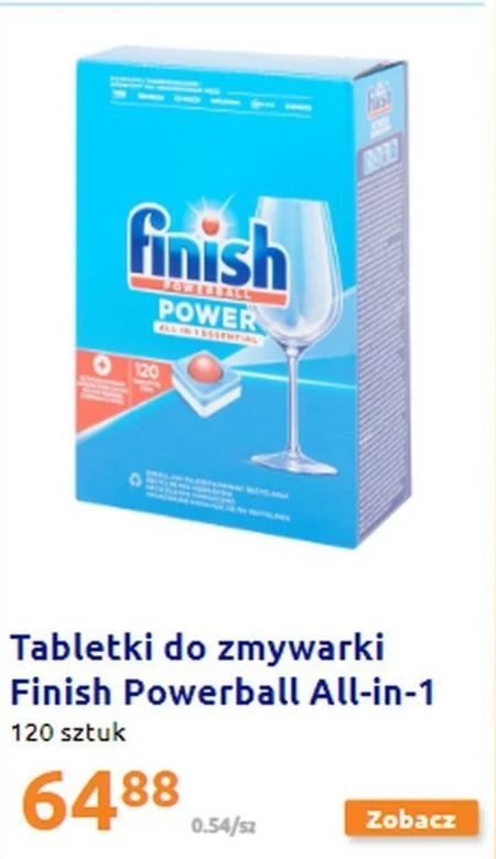 Tabletki do zmywarki Finish