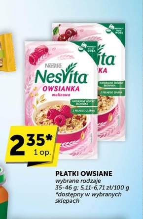 Płatki owsiane Nestle niska cena