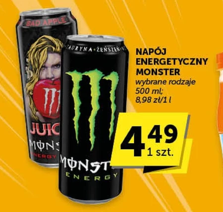 Napój energetyczny Monster