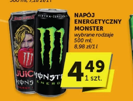 Napój energetyczny Monster