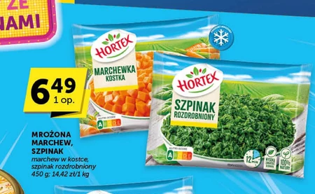 Заморожені овочі Hortex