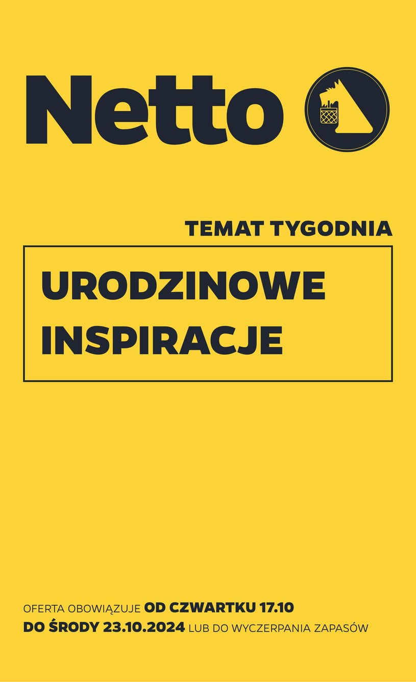 Gazetka: Urodziniowe inspiracje - Netto - strona 1