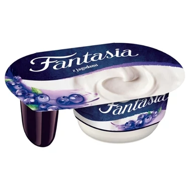 Fantasia Jogurt kremowy z jagodami 118 g - 1