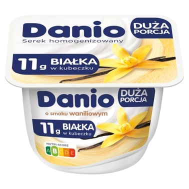 Danio Serek homogenizowany o smaku waniliowym 200 g - 0