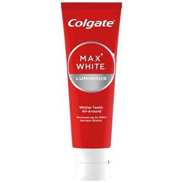 Colgate Max White Luminous Wybielająca pasta do zebów z fluorem 75 ml - 0