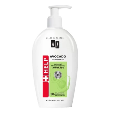 AA Help łagodne mydło w płynie z AWOKADO 300 ml - 0