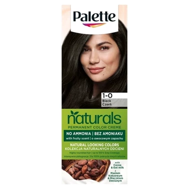 Palette Permanent Naturals Color Creme Farba do włosów trwale koloryzująca 900/ 1-0 czerń - 0