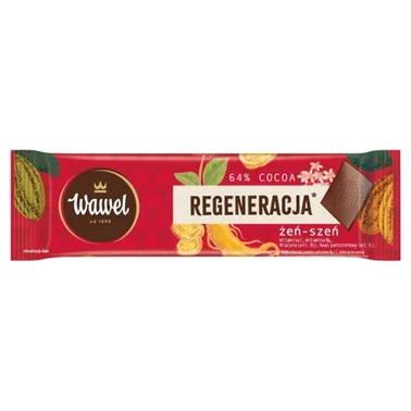 Wawel Czekolada gorzka regeneracja 20 g - 0