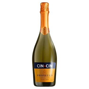 Cin&Cin Prosecco Wino białe wytrawne musujące włoskie 750 ml - 0