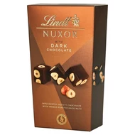 Lindt Nuxor Praliny z czekolady ciemnej Gianduja z całymi orzechami laskowymi 150 g