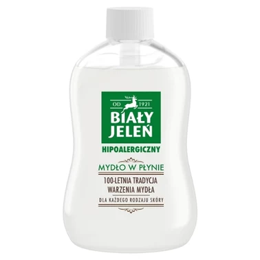 Biały Jeleń Hipoalergiczne mydło w płynie 500 ml - 0