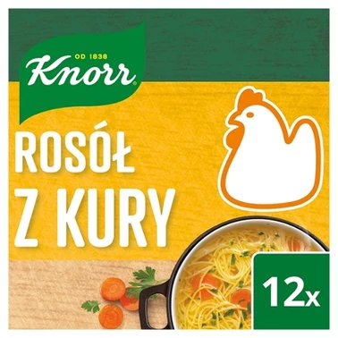 Knorr Rosół z kury 120 g (12 x 10 g) - 0