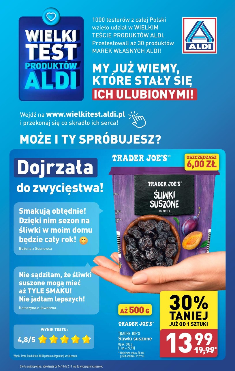 Gazetka: Wielki test Aldi!  - strona 10