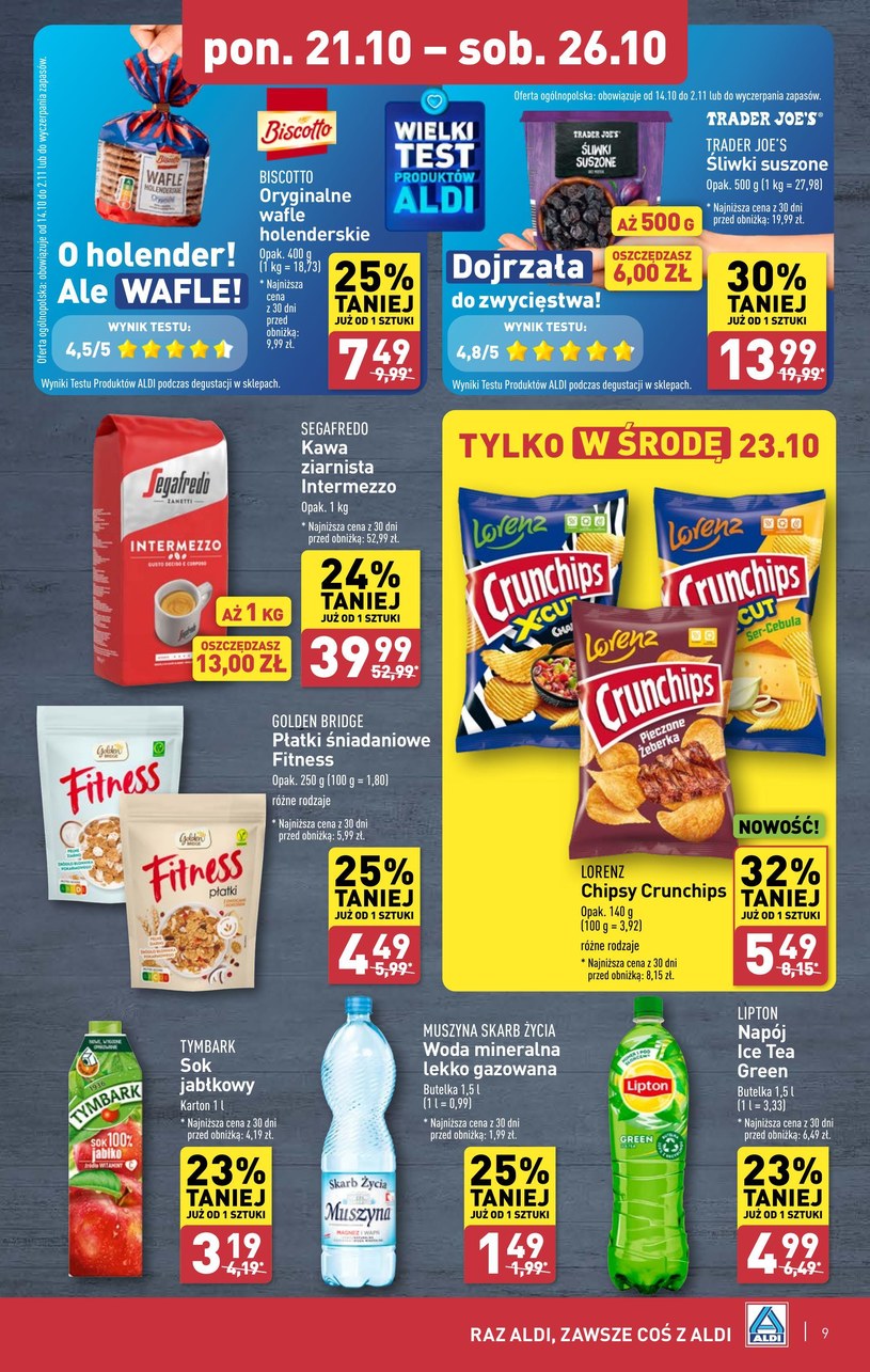 Gazetka: Wielki test Aldi!  - strona 9