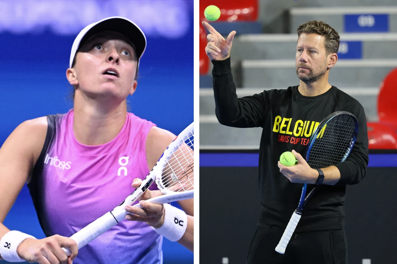 Iga Świątek, Wim Fissette