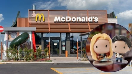 Figurki z serialu "Przyjaciół" w Mcdonald's 