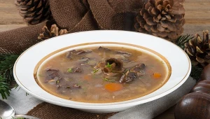 Nazrywałam aż dwa wiadra, bo jest wysyp. Bez zupy o orzechowo-słodkim smaku nie mogło się obejść