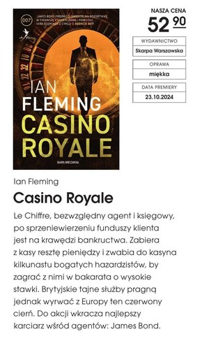 Casino Royale Ian Fleming niska cena