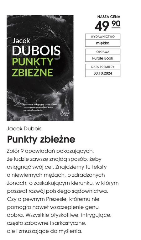 Punkty zbieżne Jacek Dubois