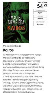 Kairos Maciej Siembieda