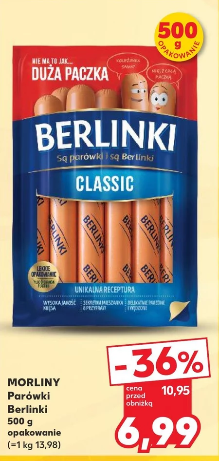 Parówki Berlinki