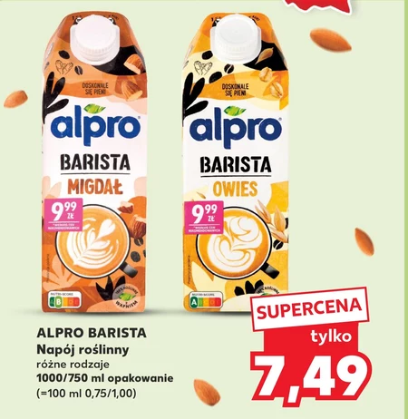 Alpro Barista Napój migdałowy 750 ml
