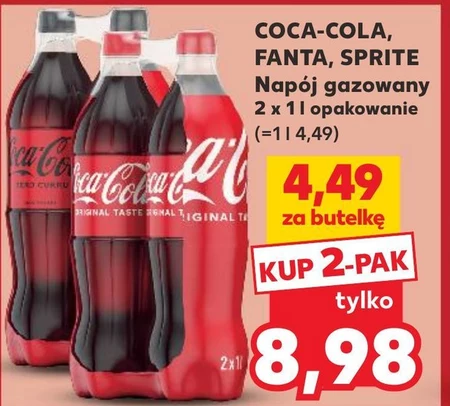 Napój gazowany Coca-Cola