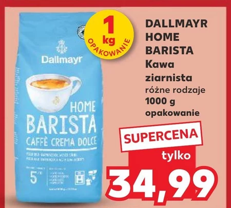 Dallmayr Home Barista Caffe Crema Dolce Kawa ziarnista 1000 g
