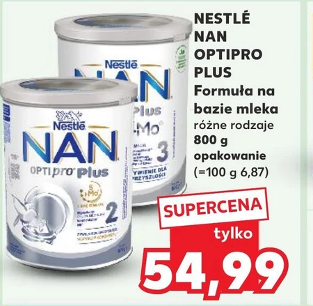 NAN OPTIPRO Plus 3 HMO Produkt na bazie mleka dla małych dzieci 800 g